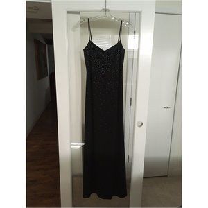 Full Length Black Dress (Size: 5/6) - Jump Apparel By Wendye Chaitin